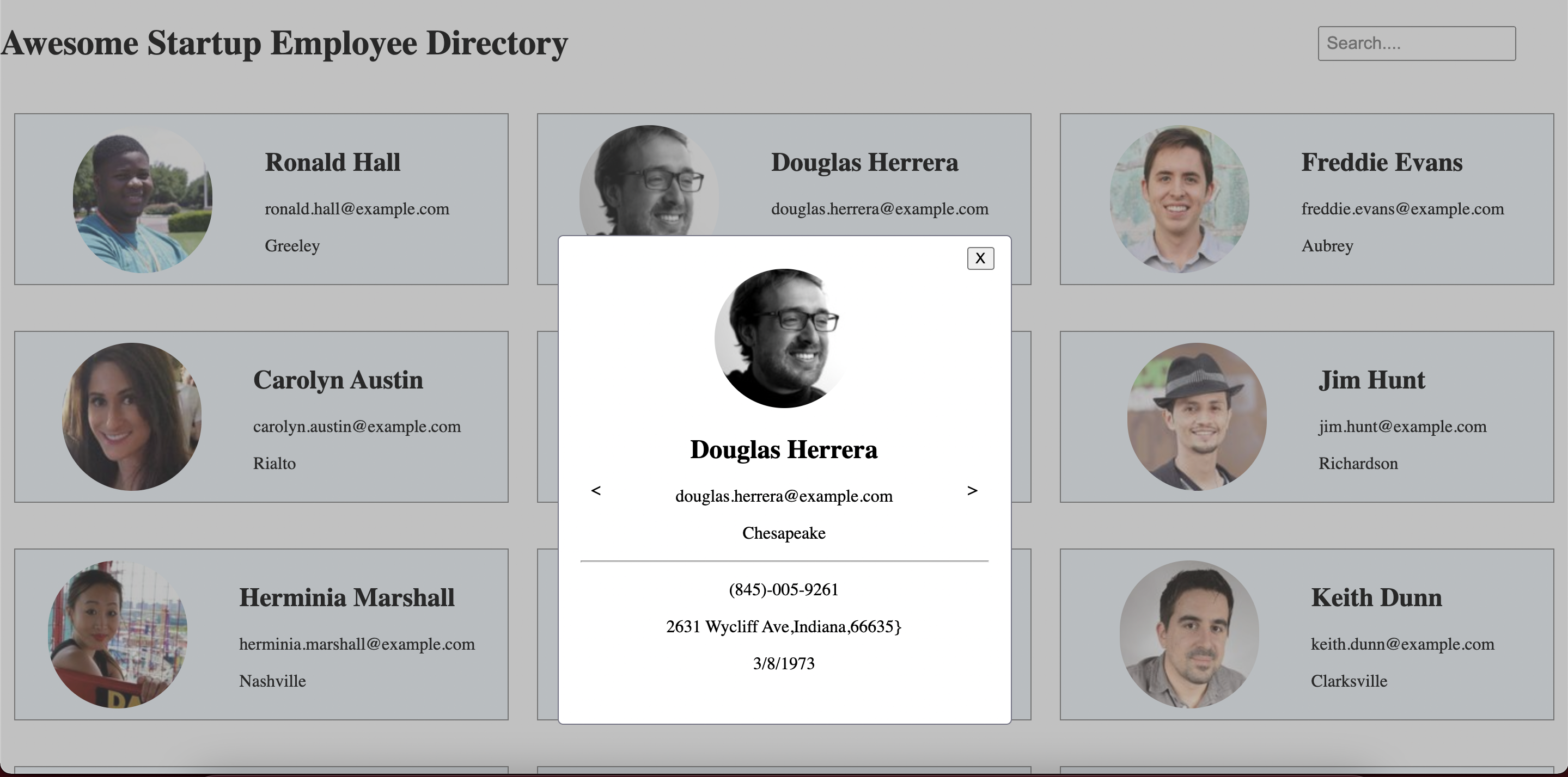 Employee Directory